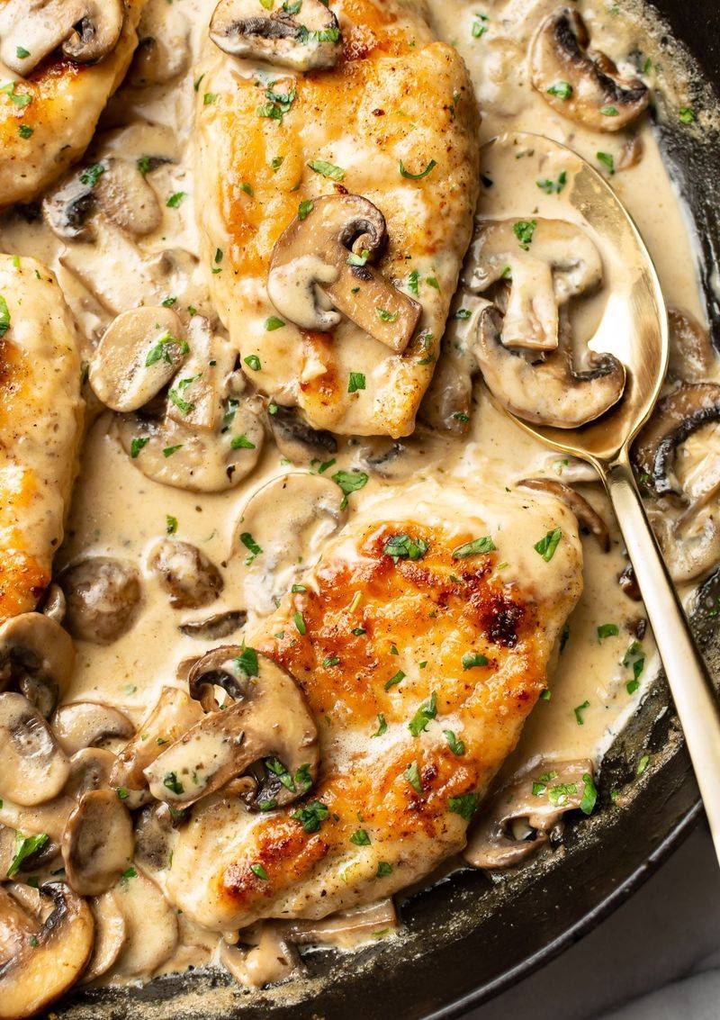 Chicken and Mushroom Skillet