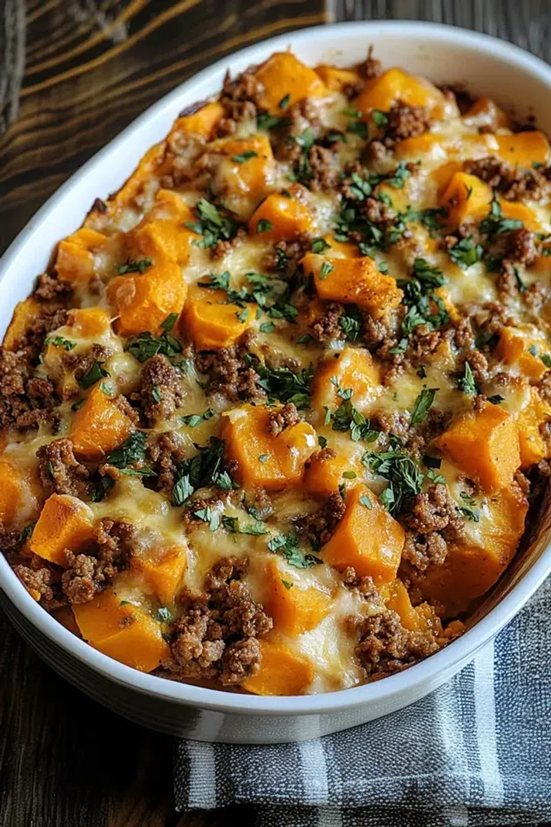 Turkey and Sweet Potato Casserole
