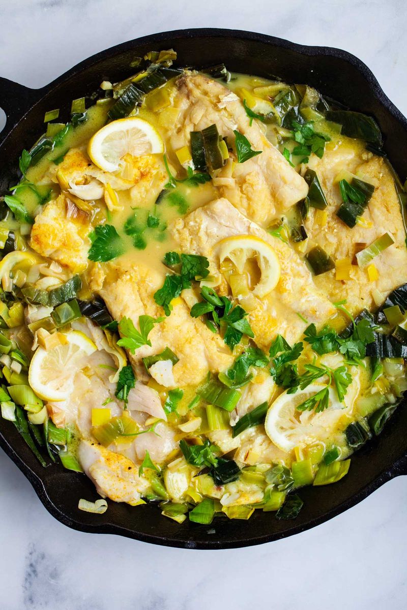 Cod and Leek Casserole