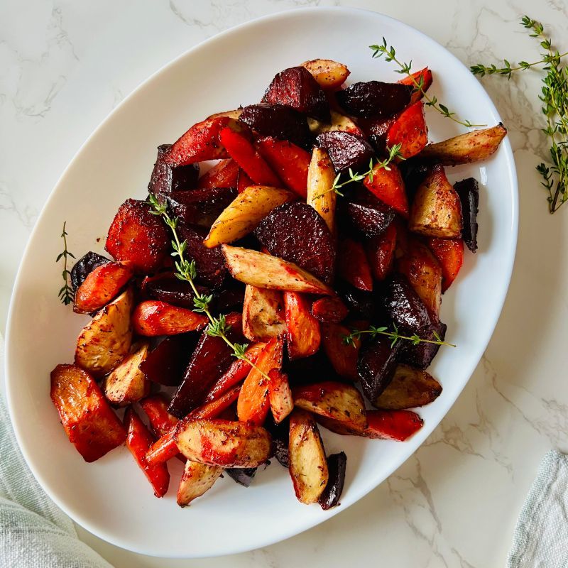 Roasted Root Vegetable Casserole