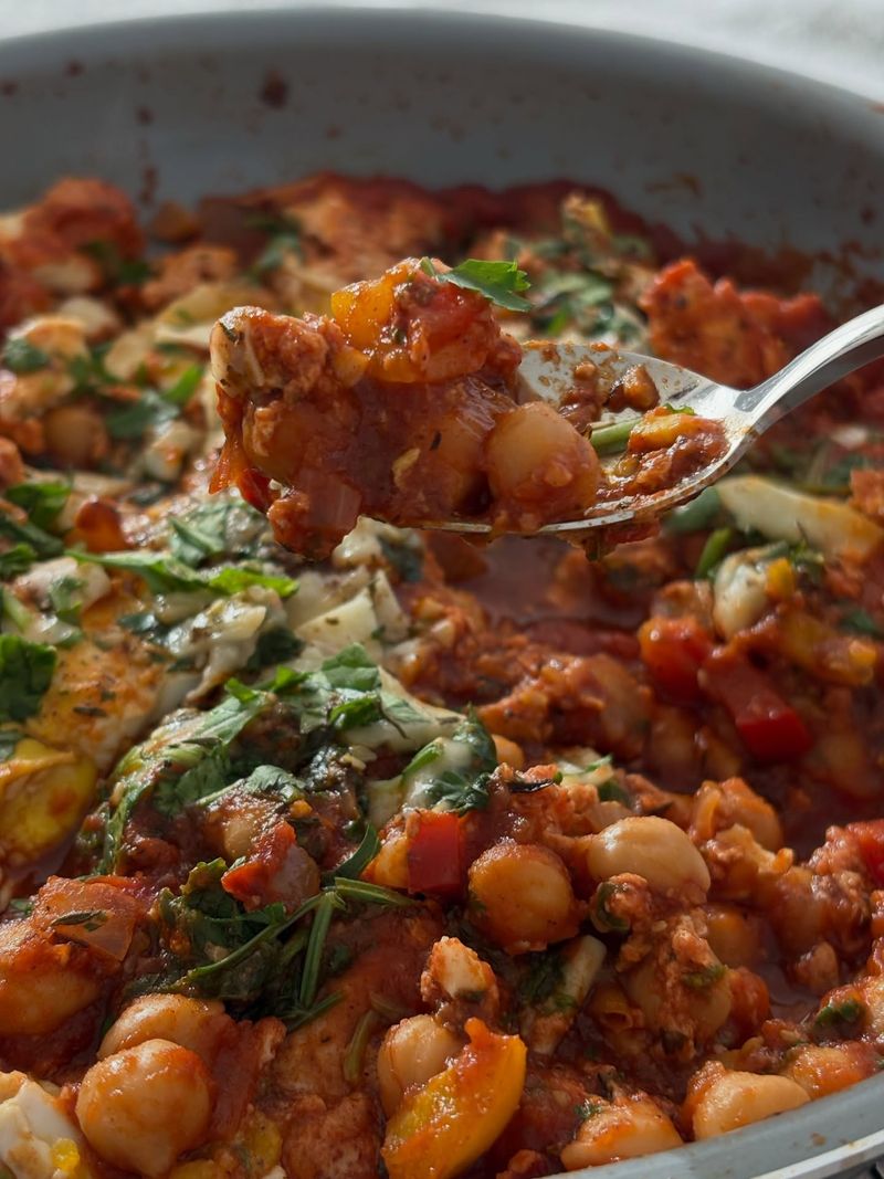 Shakshuka with Chickpeas