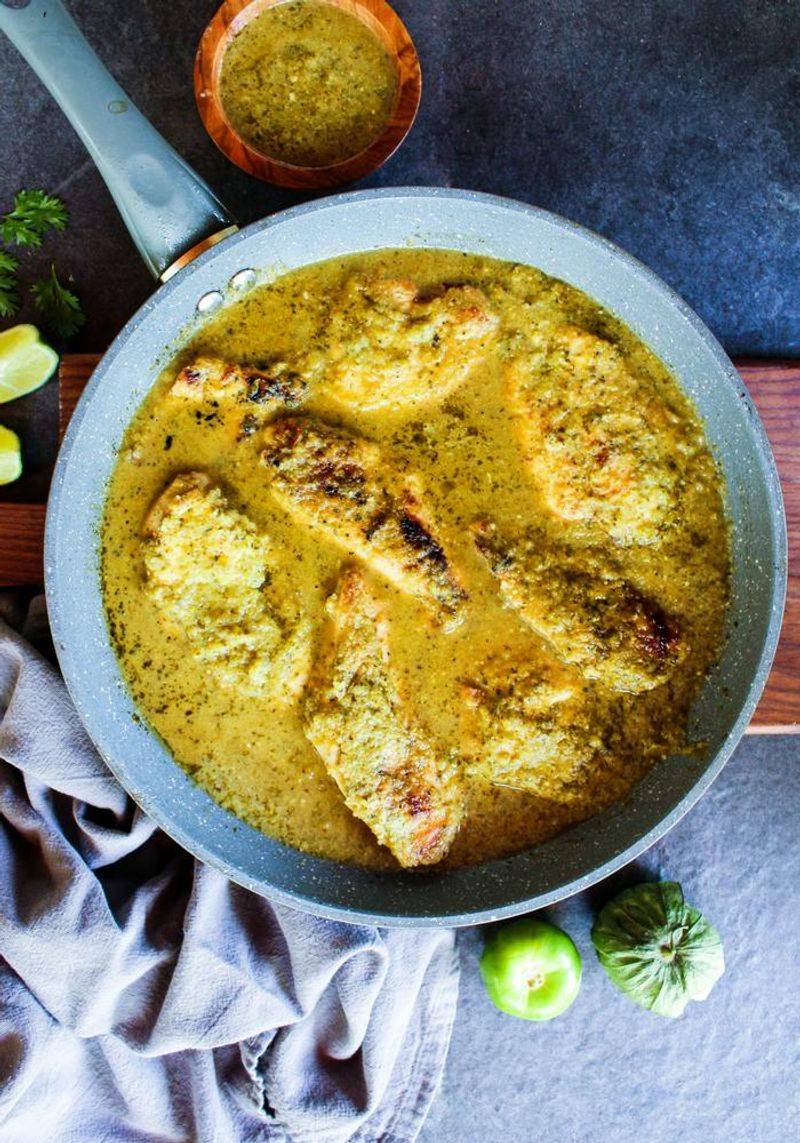 Salsa Verde Chicken Skillet
