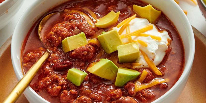 Slow Cooker Turkey Chili