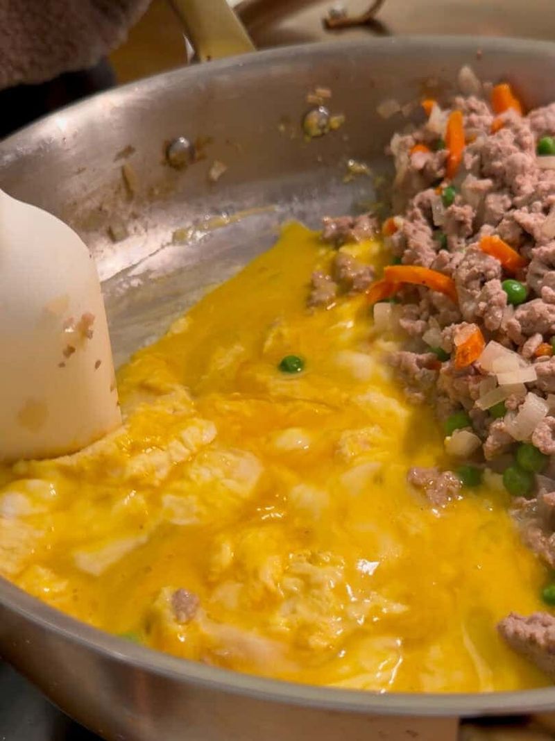 Ground Turkey and Vegetable Fried Rice