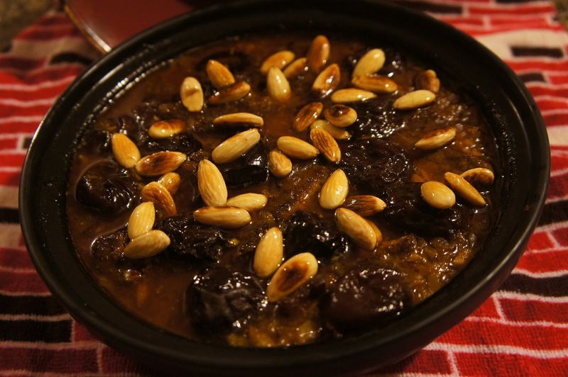Morocco - Beef Tagine (Slow-Cooked with Prunes and Almonds)