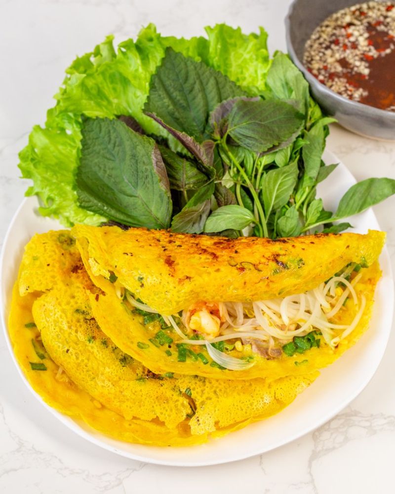 Vietnamese Banh Xeo