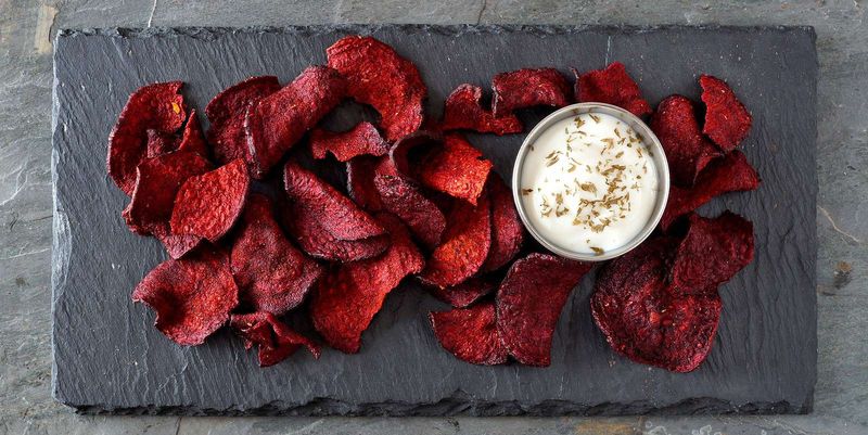 Crispy Beet Chips