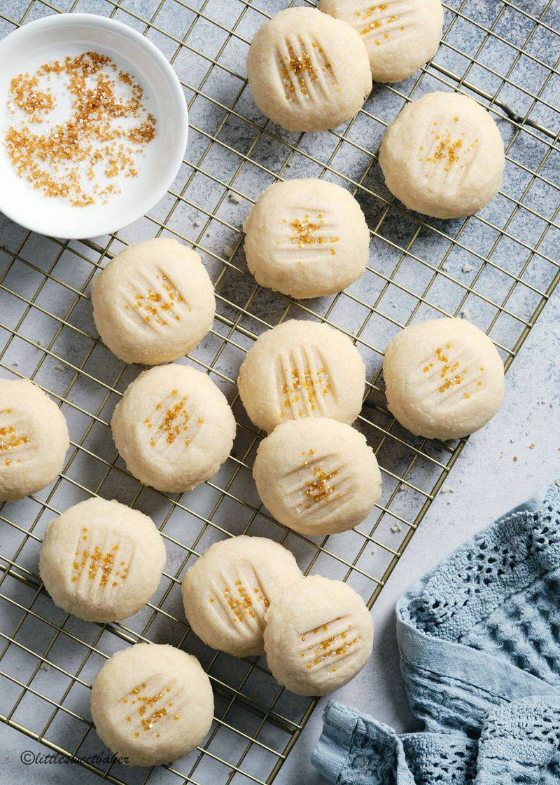 Whipped Shortbread Cookies