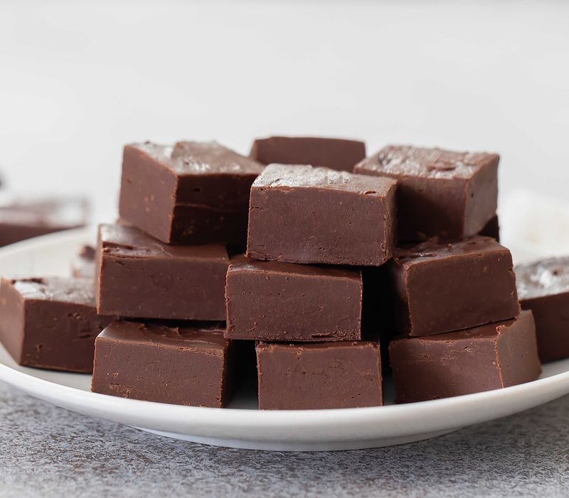 Two-Ingredient Chocolate Fudge