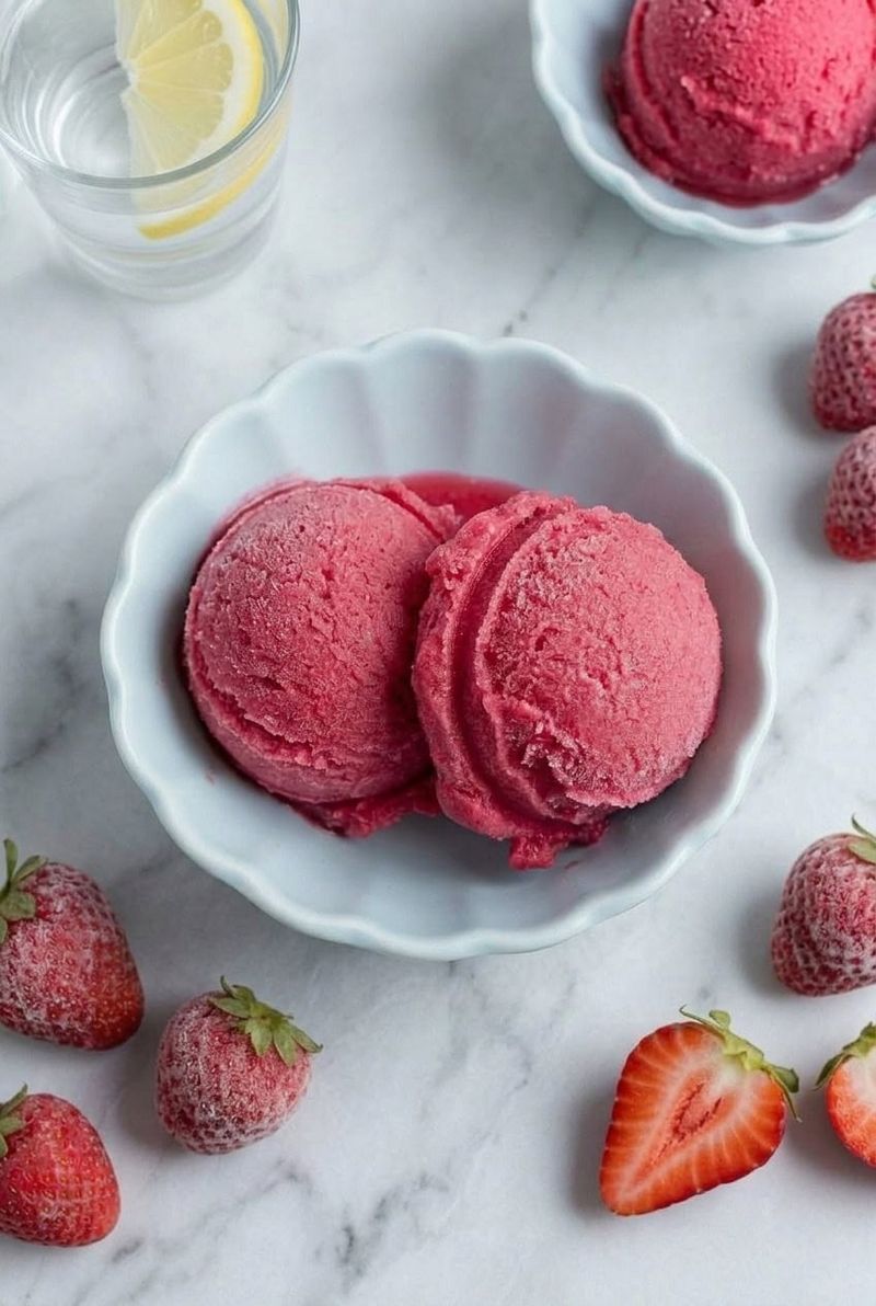Strawberry Sorbet