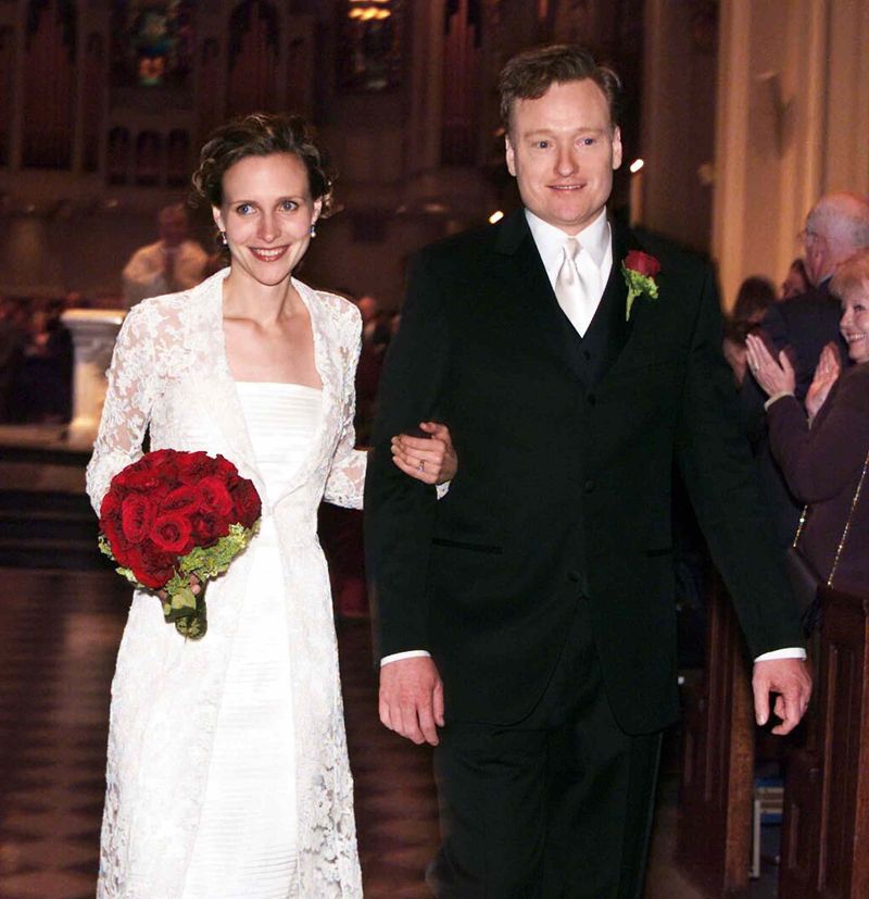 Conan O'Brien and Liza Powel