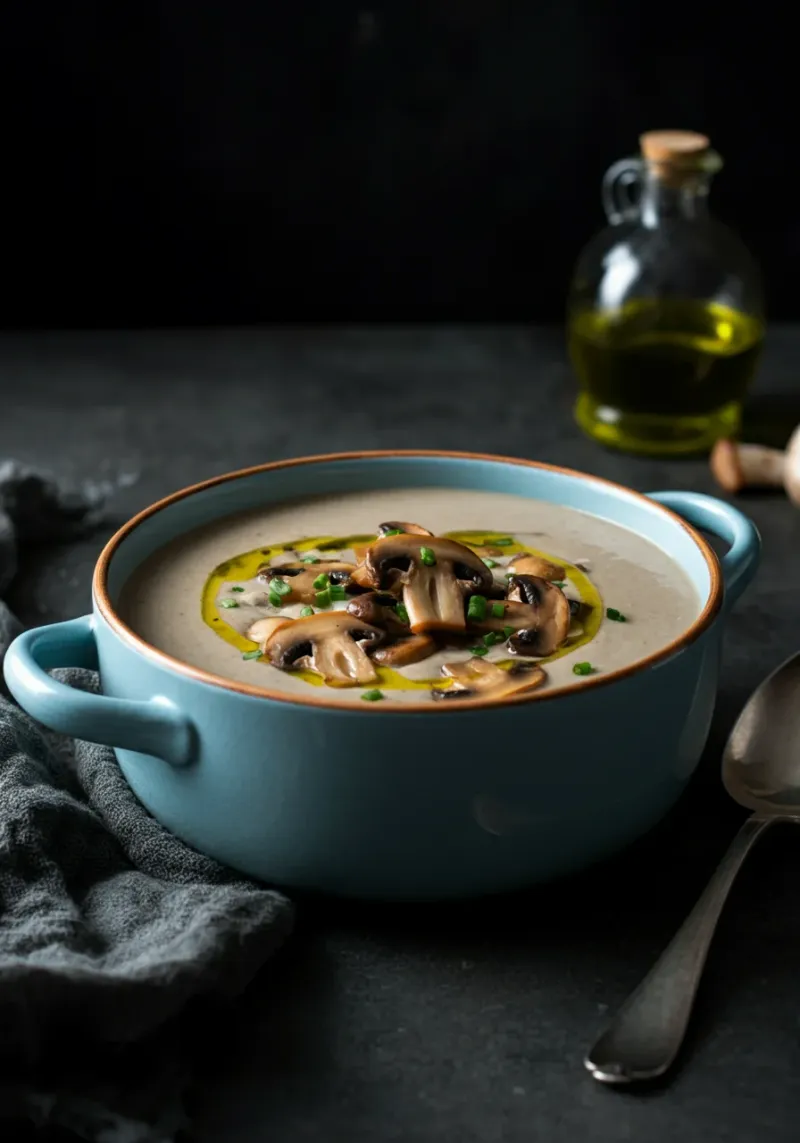 Mushroom and Thyme Soup