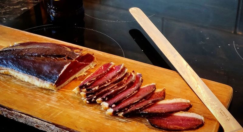 Duck Breast Cured and Cooked in Salt