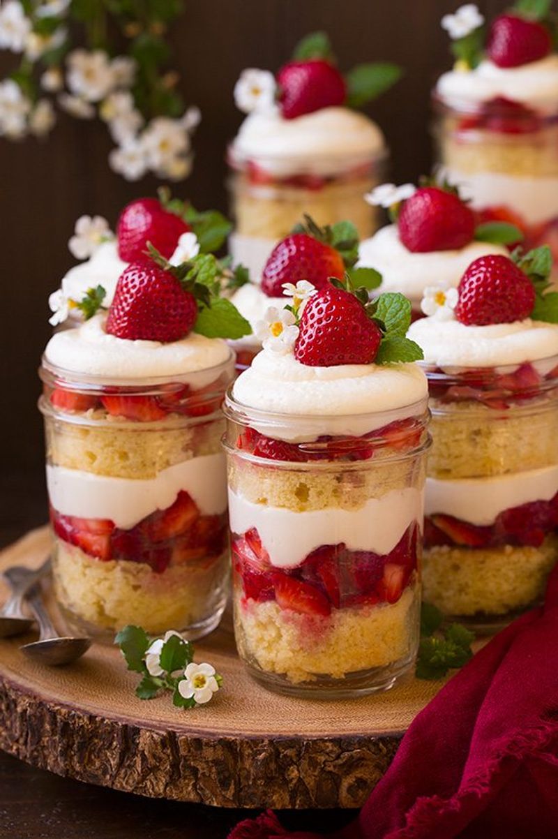 Strawberry Shortcake Parfait