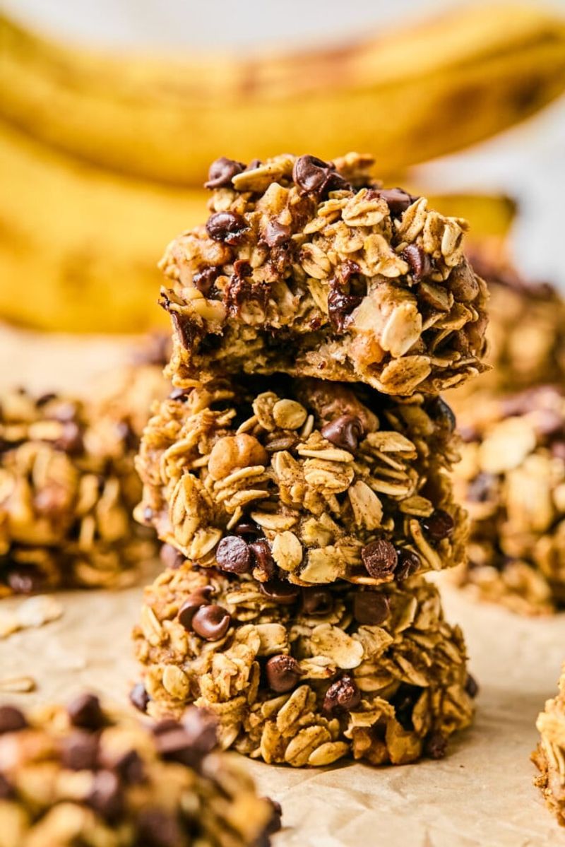 Banana Oat Cookies
