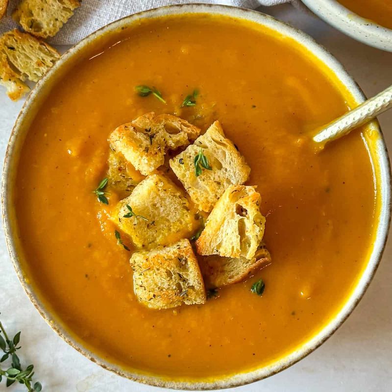 Butternut Squash and Ginger Soup