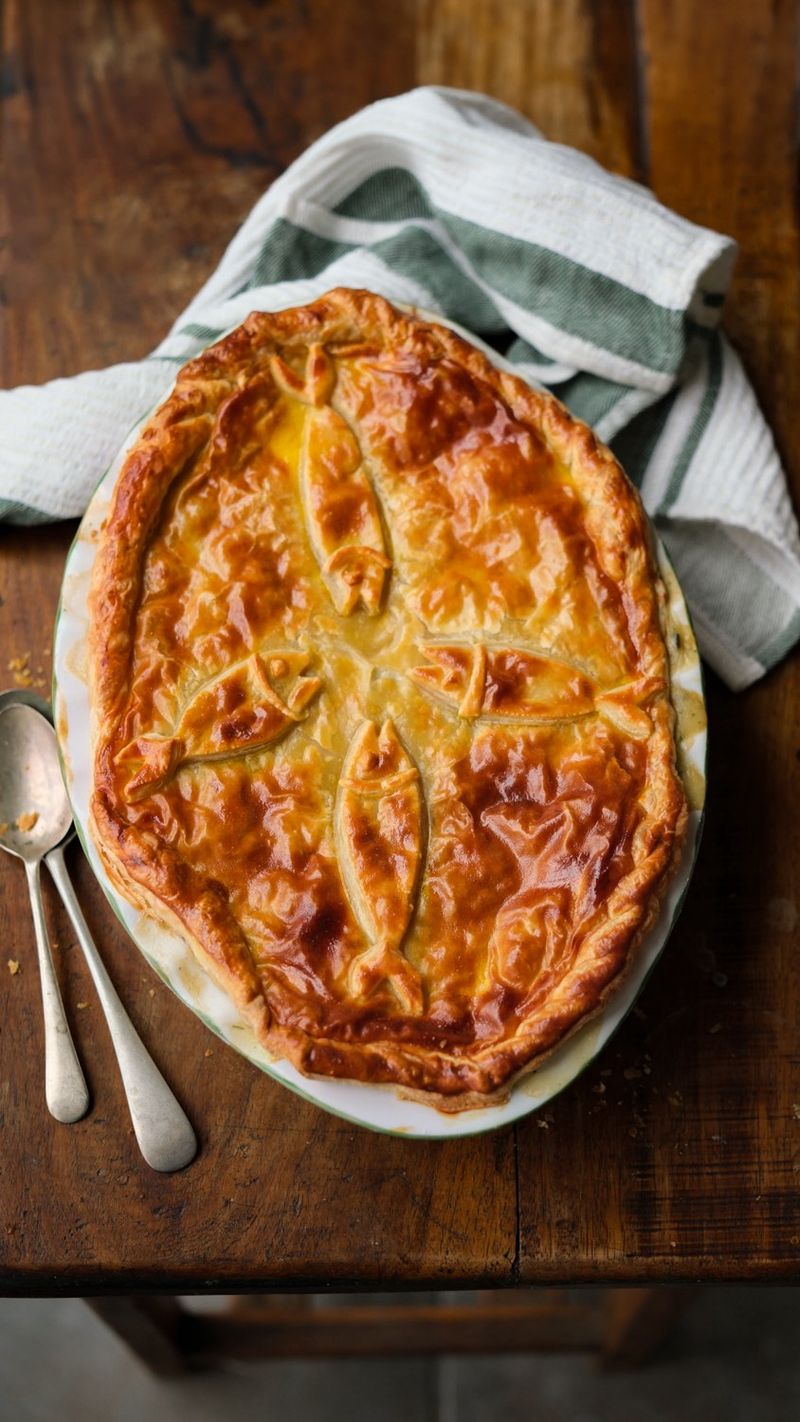 Smoked Haddock and Leek Pie
