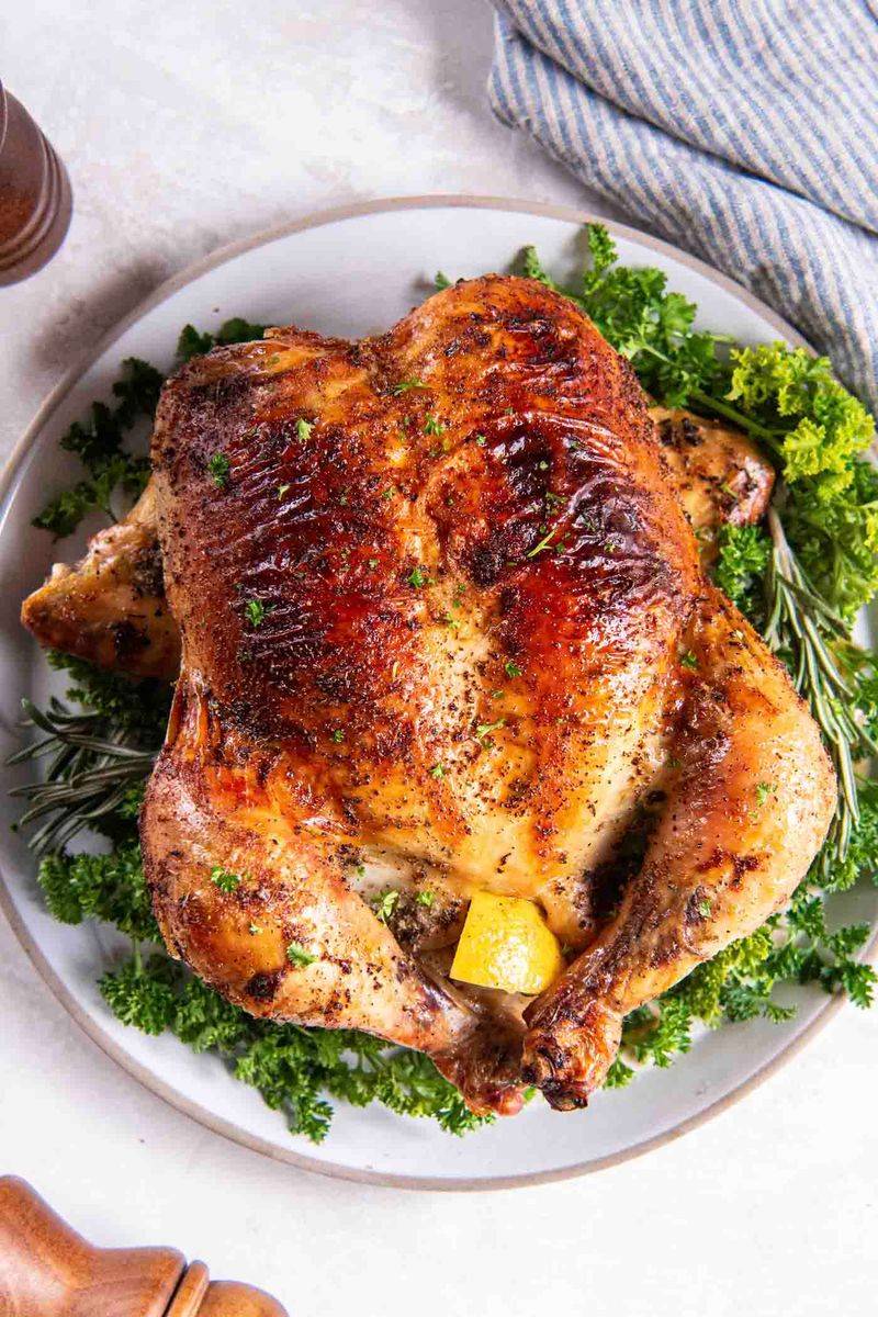 Roast Chicken with Herbs