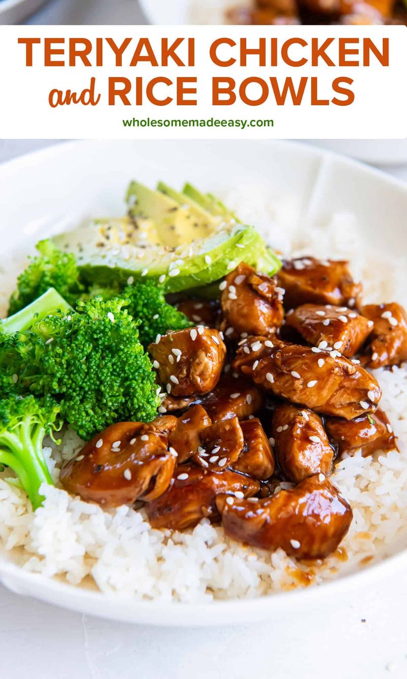 Teriyaki Chicken Rice Bowls