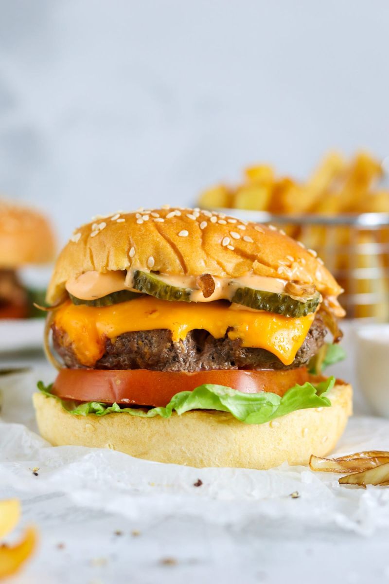 Homemade Beef Burgers