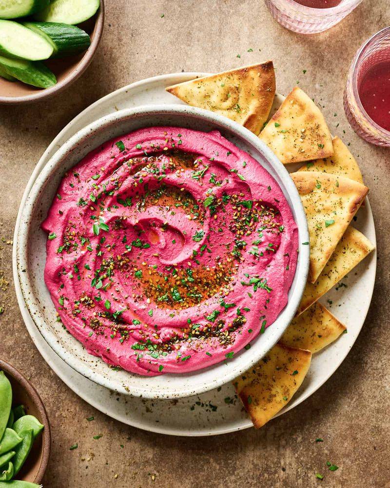 Creamy Beet Hummus