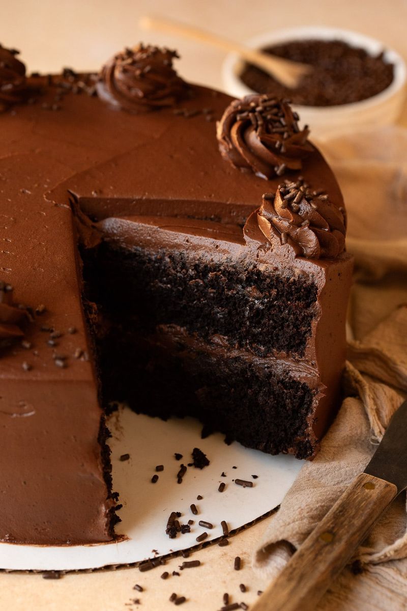 Decadent Chocolate Fudge Cake