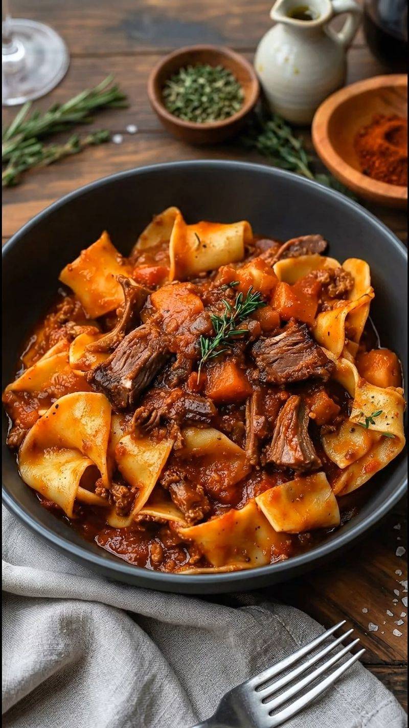 Wild Boar Ragu with Cocoa