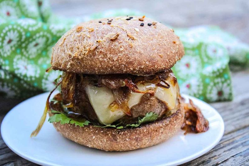 Dark Chocolate and Chipotle Beef Burger