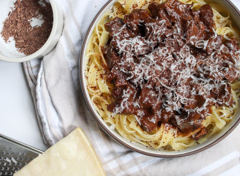 Beef and Cocoa Bolognese
