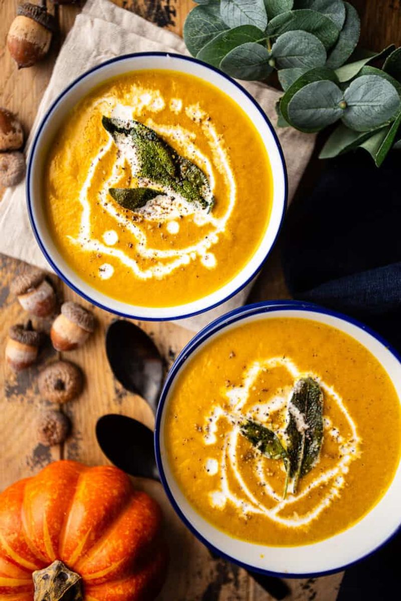 Dark Chocolate Pumpkin Soup