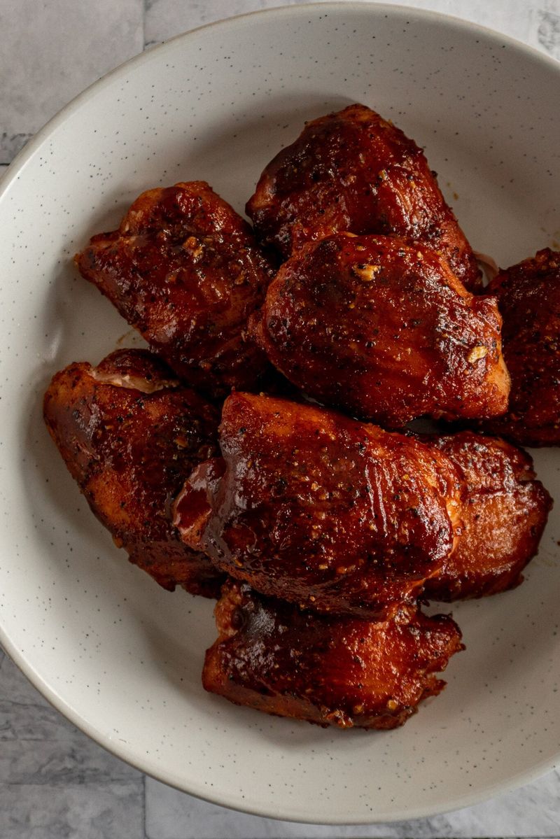 Cocoa and Smoked Paprika Chicken Thighs