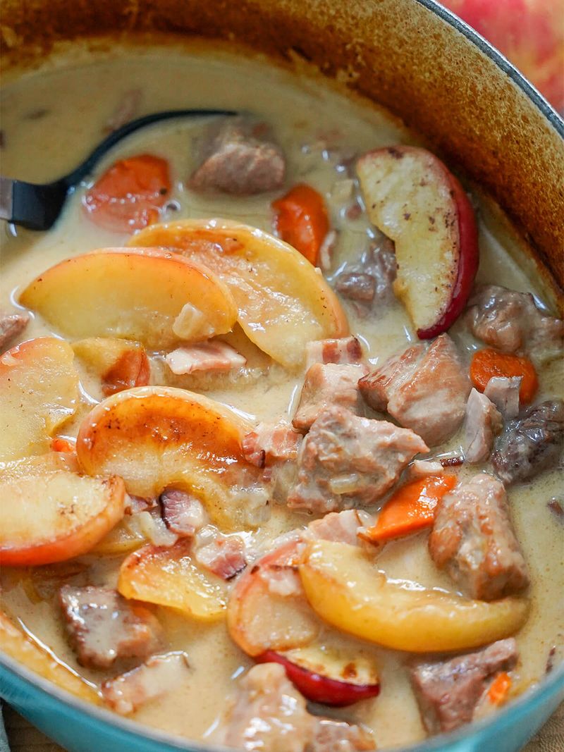 Pork and Apple Cider Stew