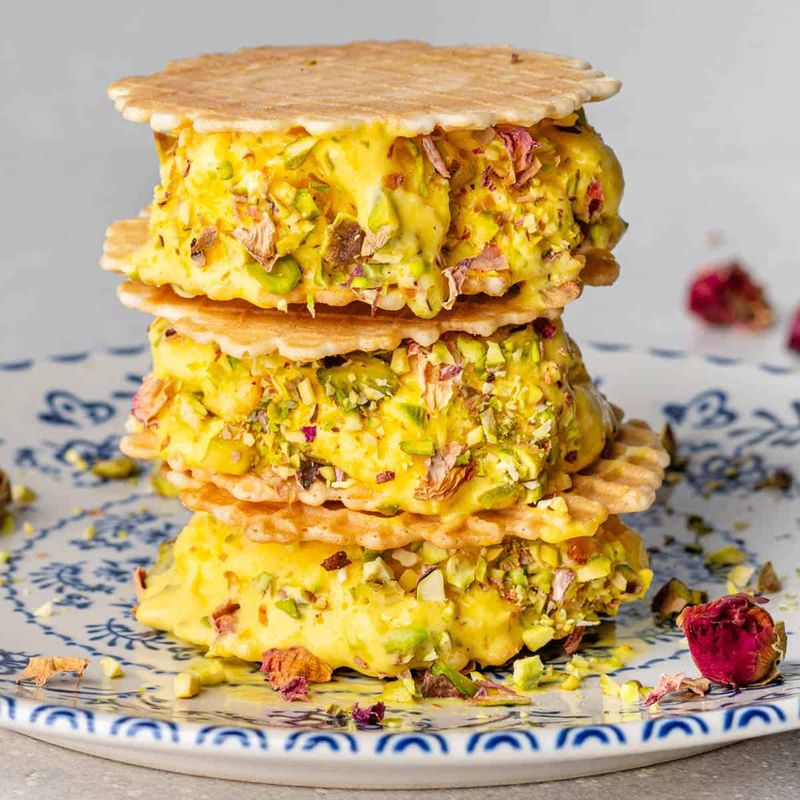 Saffron and Cardamom (Persian Bastani)