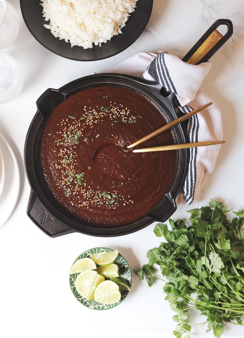 Mole Negro with Coffee