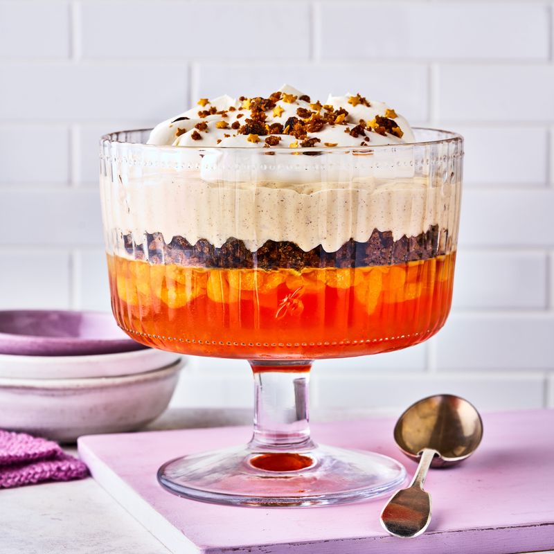 Mandarin Orange and Jelly Trifle