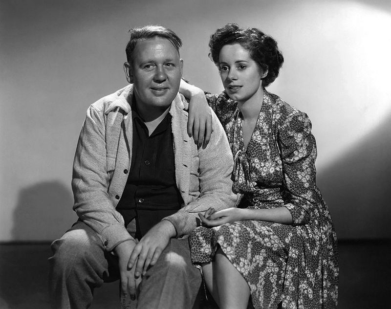 Charles Laughton and Elsa Lanchester