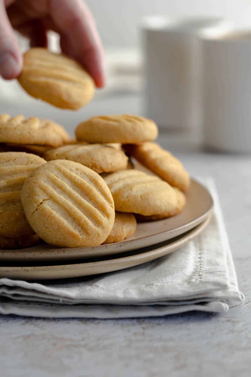 Condensed Milk Shortbread Cookies