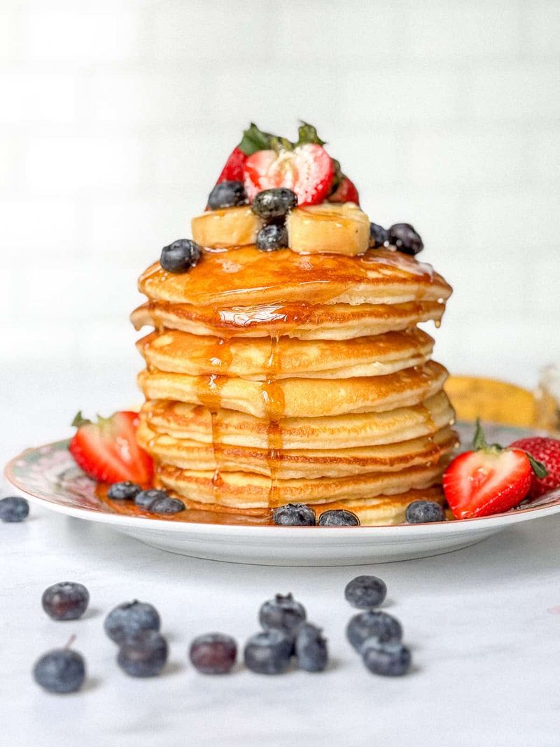 Condensed Milk Pancakes