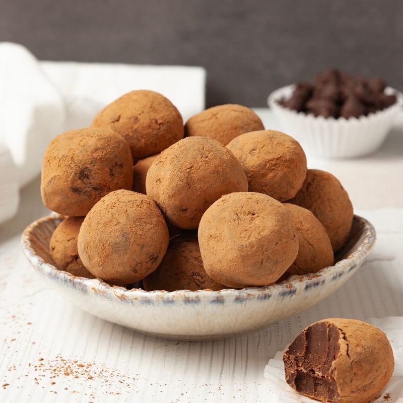 Condensed Milk Chocolate Truffles