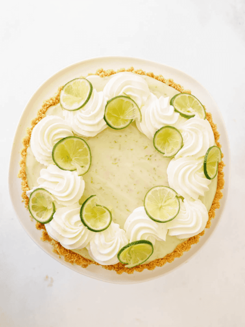 Key Lime Pie with Condensed Milk