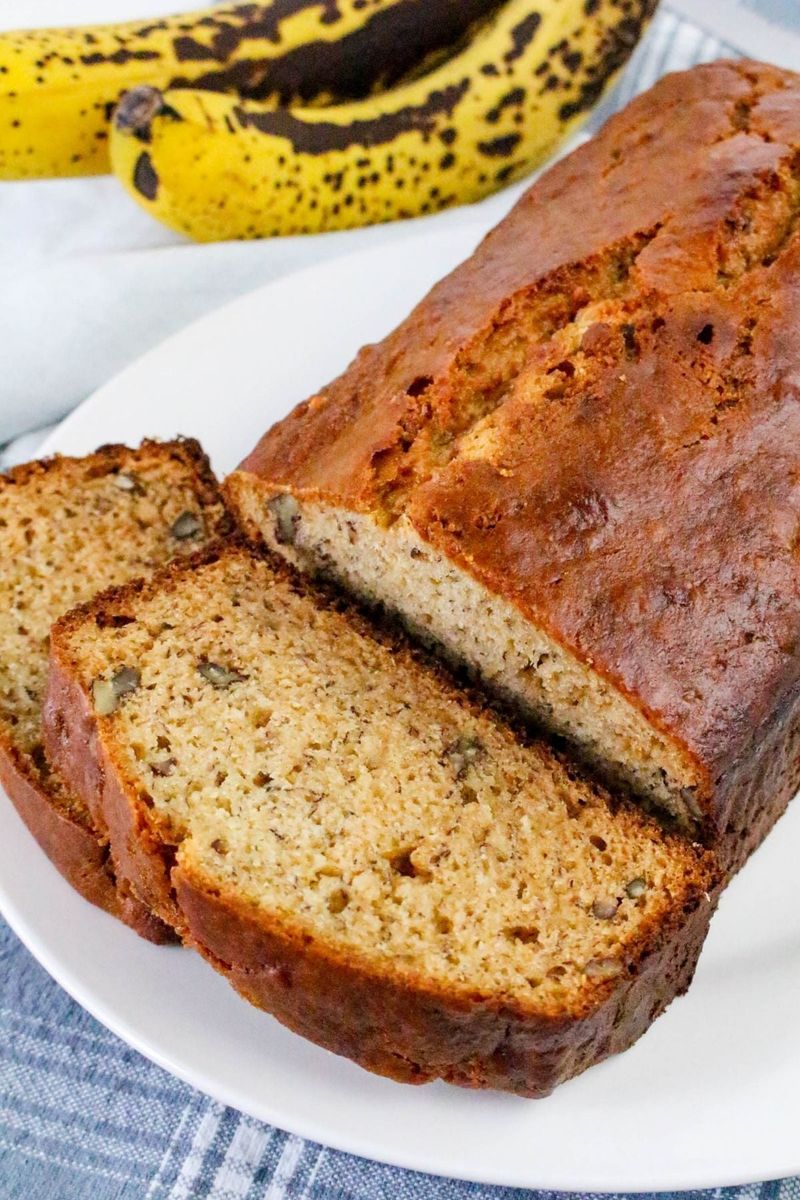 Condensed Milk Banana Bread