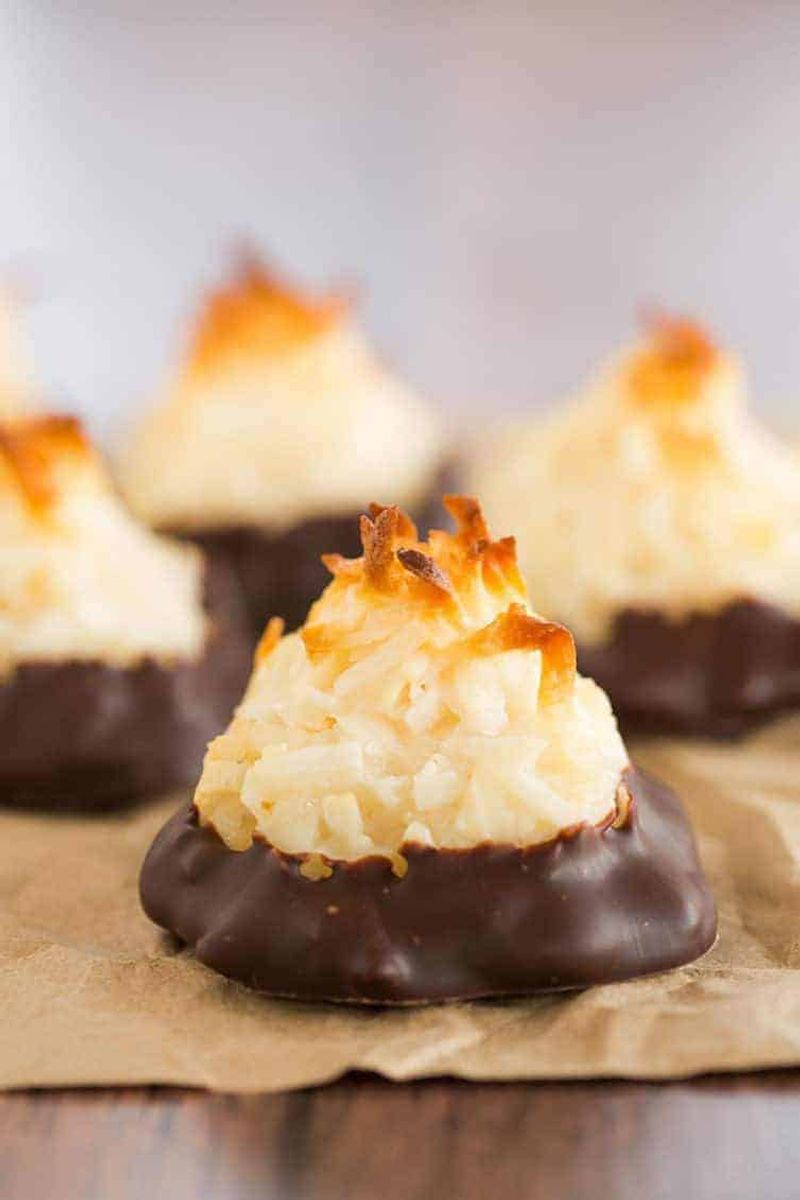 Condensed Milk Coconut Macaroons