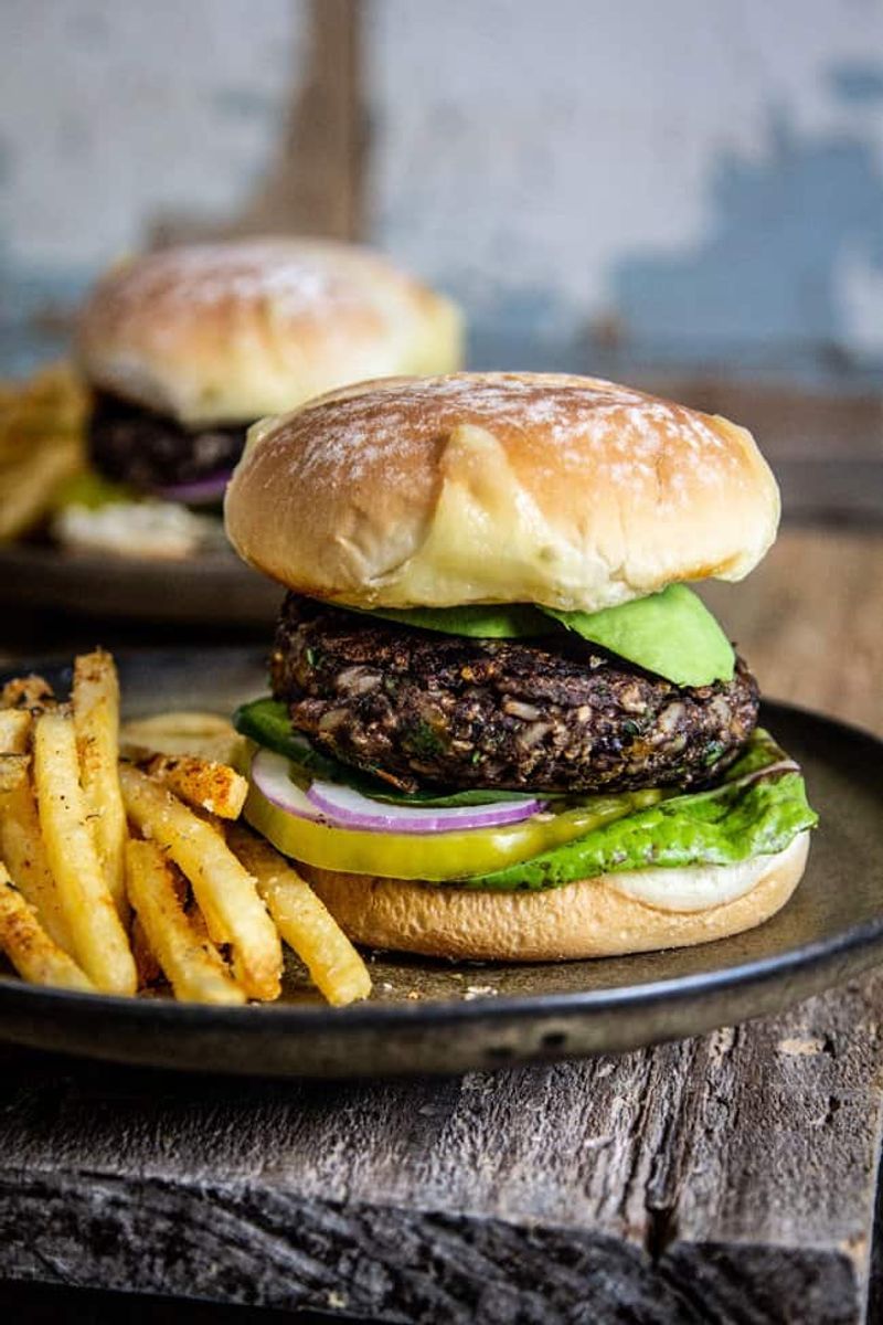 Spin Cooked Beans Into Homemade Veggie Burgers
