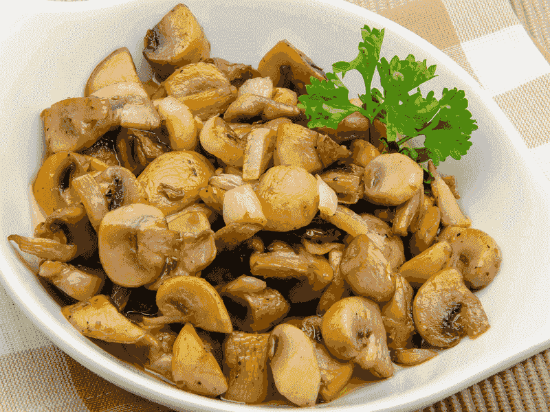 Cooked Mushrooms