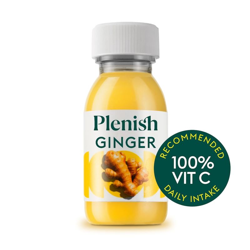 Plenish Cold-Pressed Ginger Lemon Juice