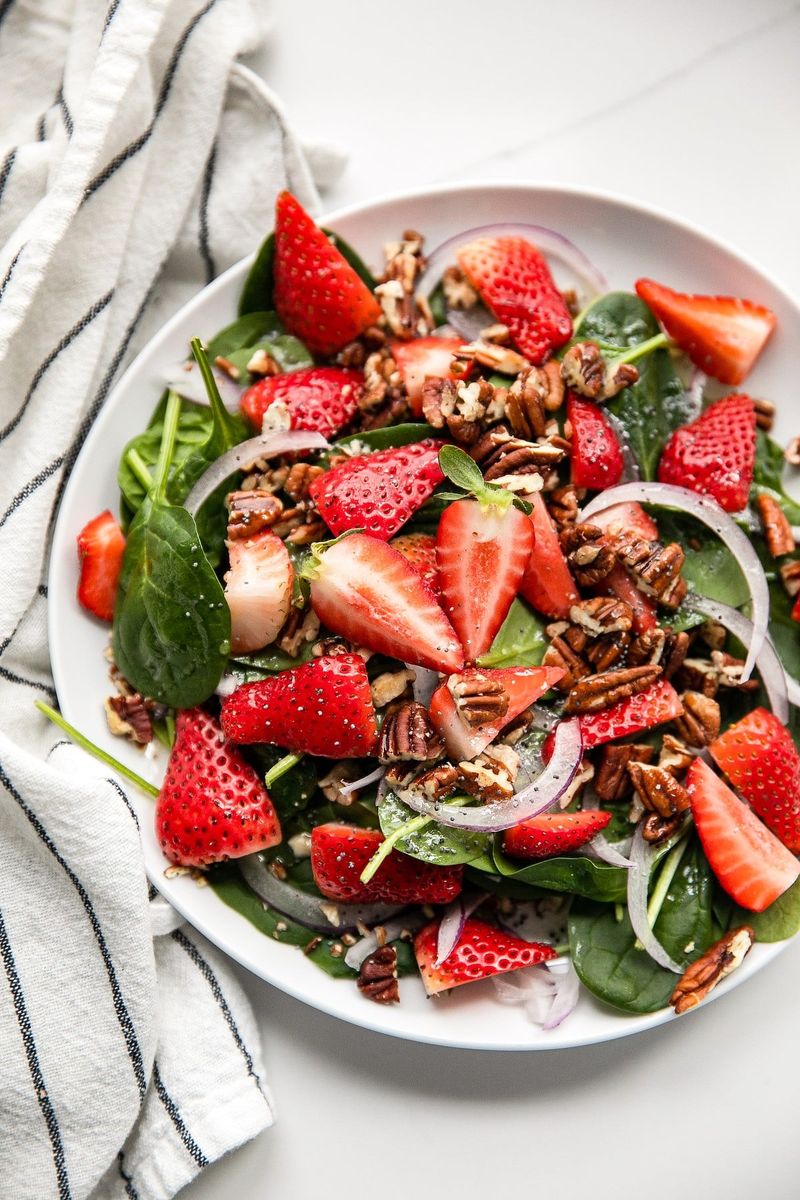 Spinach Strawberry Salad