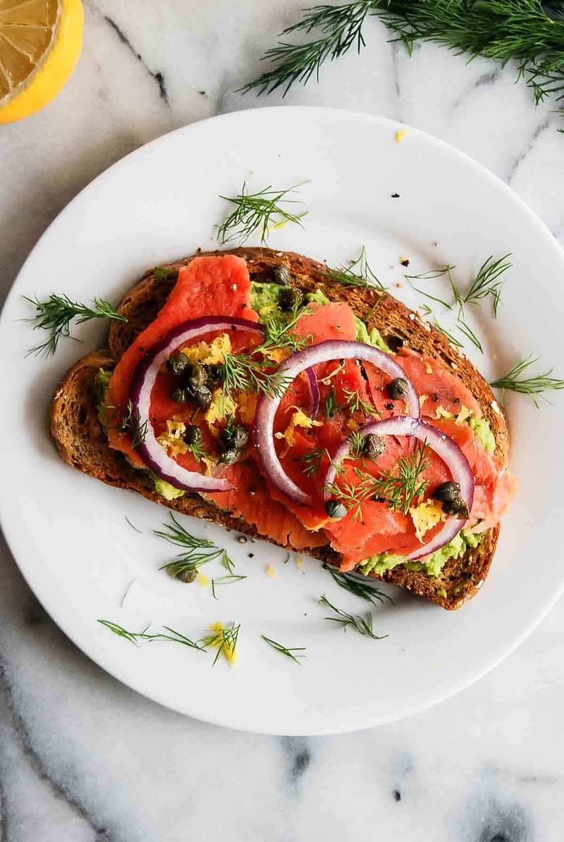Smoked Salmon and Avocado Toast