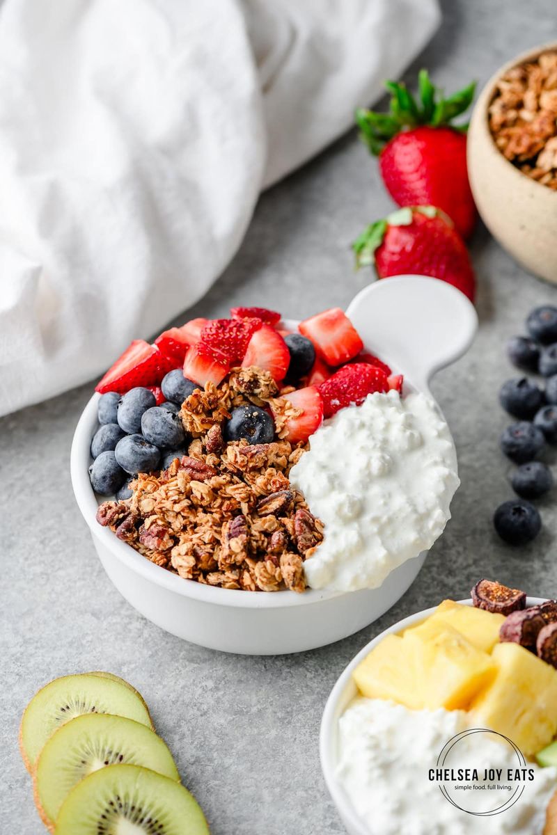 Cottage Cheese Granola Bowl