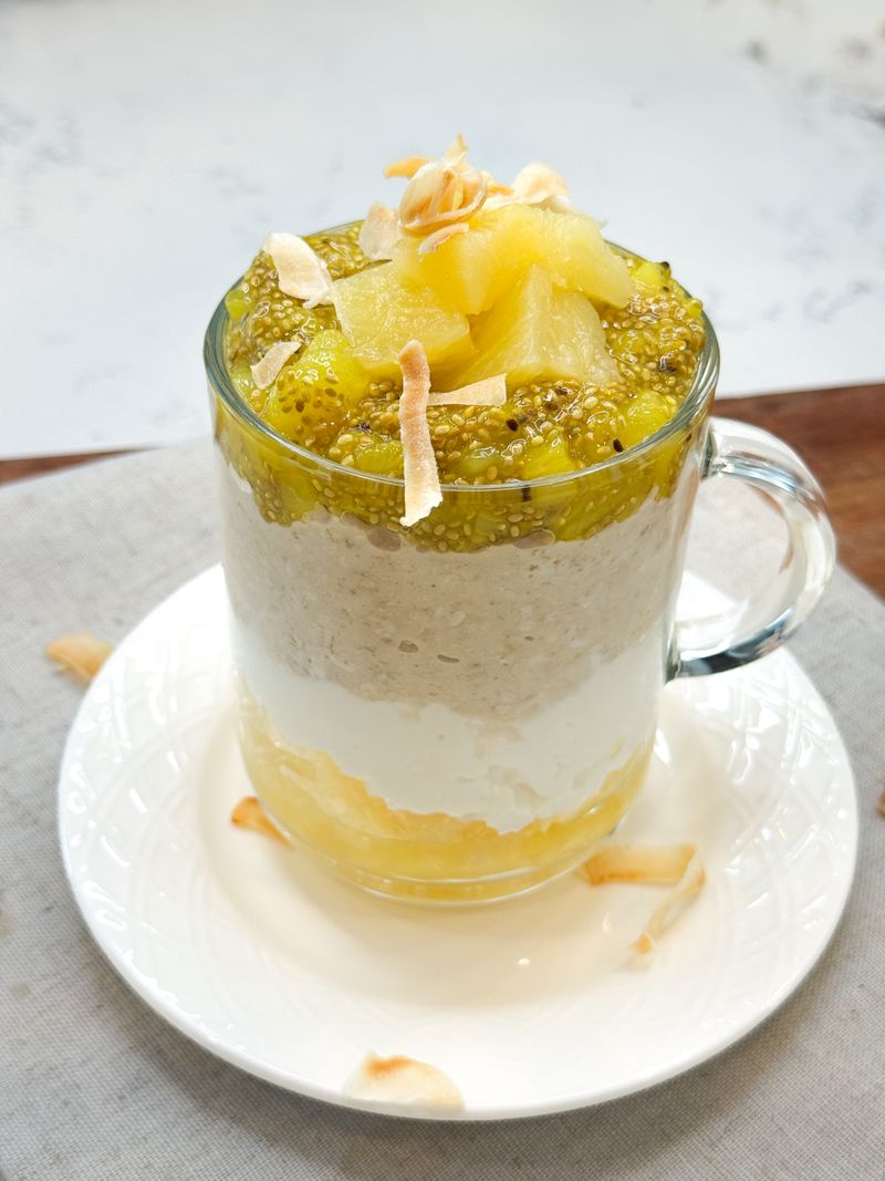 Cottage Cheese Chia Pudding