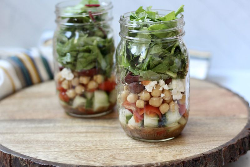 Tuna and White Bean Salad Jars